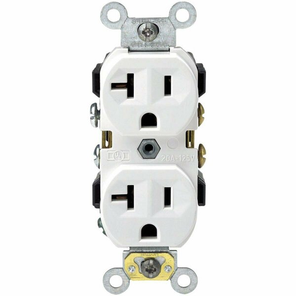 Spark 20A White Side Receptacle SP3303068